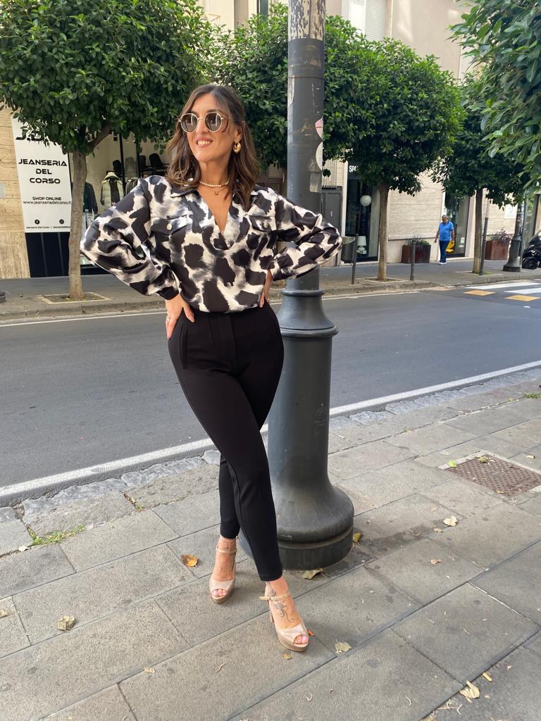 Pantalone punto milano Akè 2515