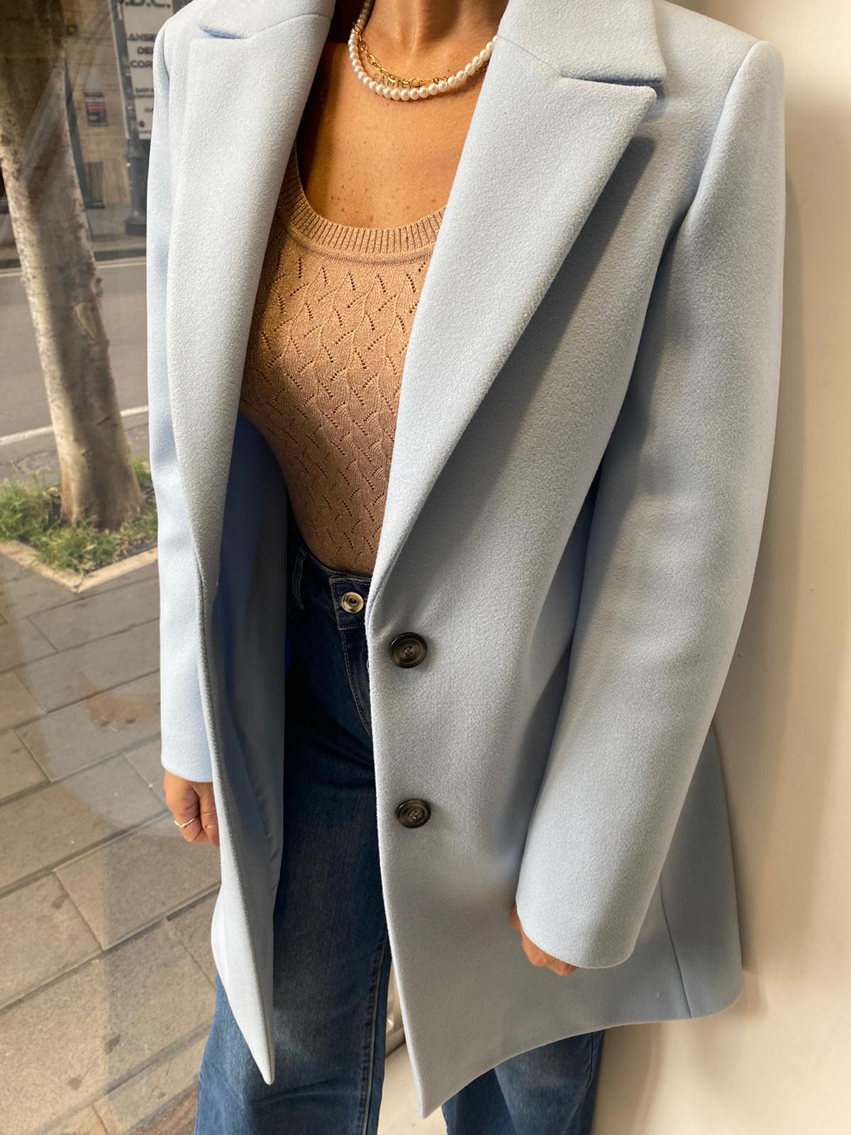 Cappotto due bottoni modello giacca Akè 5732