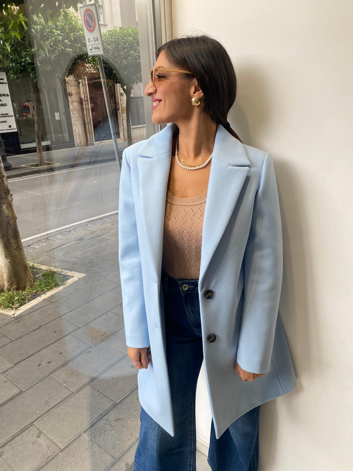 Cappotto due bottoni modello giacca Akè 5732