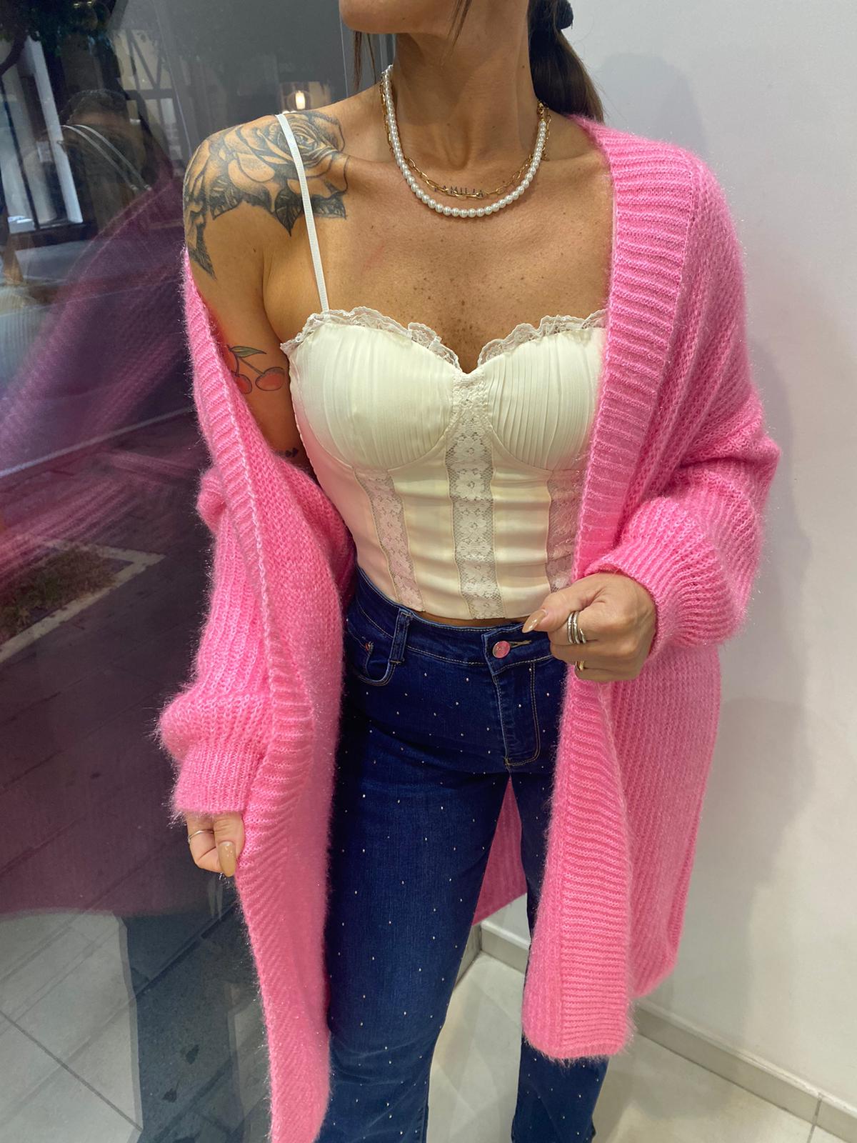 Cardigan lungo Akè 6397