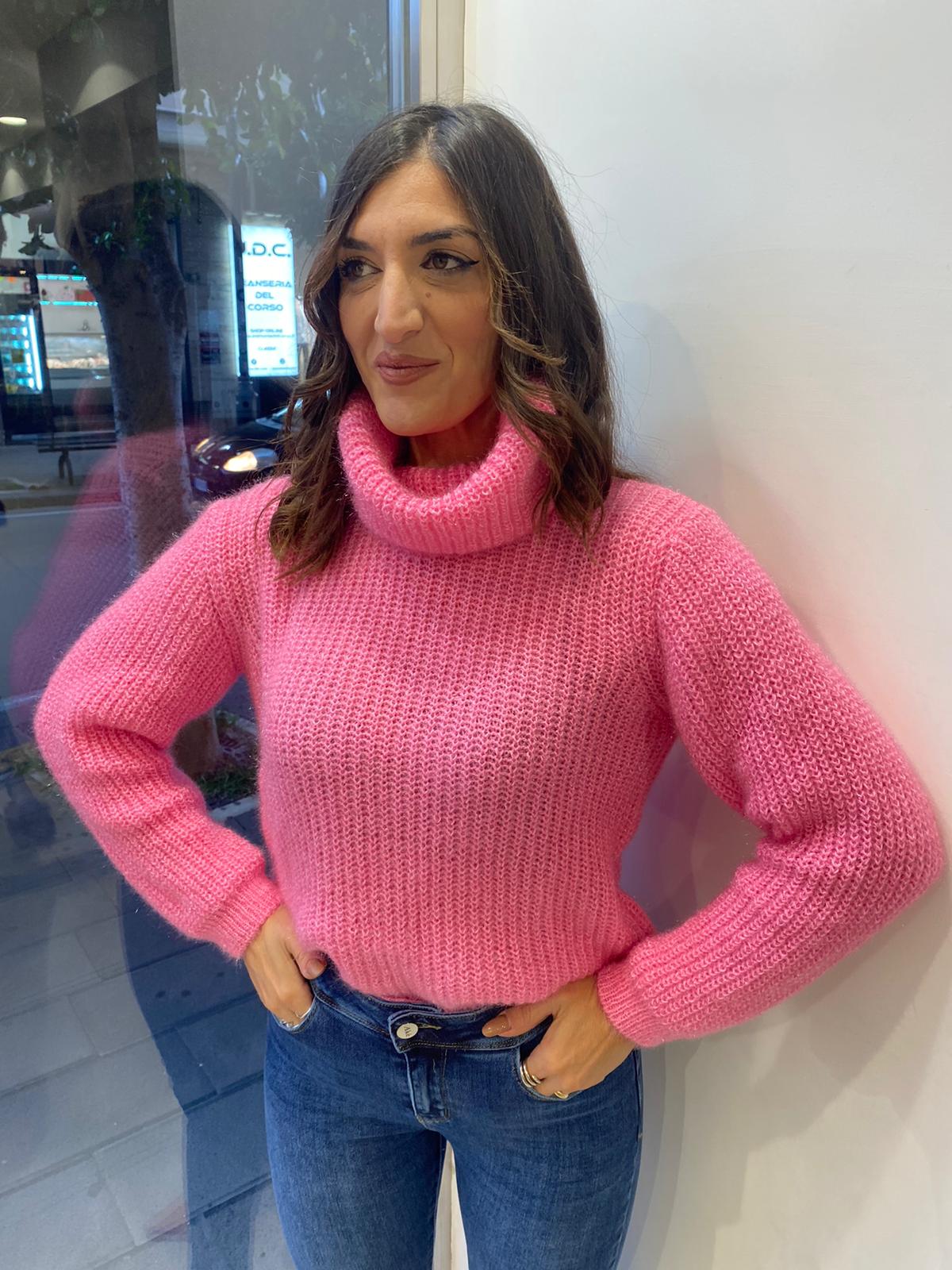 Maglioncino collo alto Akè 7036