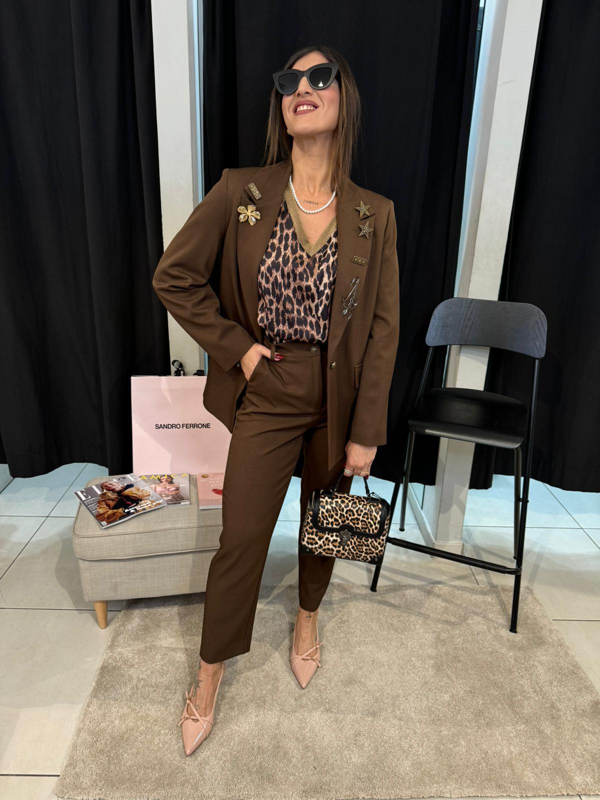 Pantalone sigaretta con tasca uomo SANDRO FERRONE JULIA
