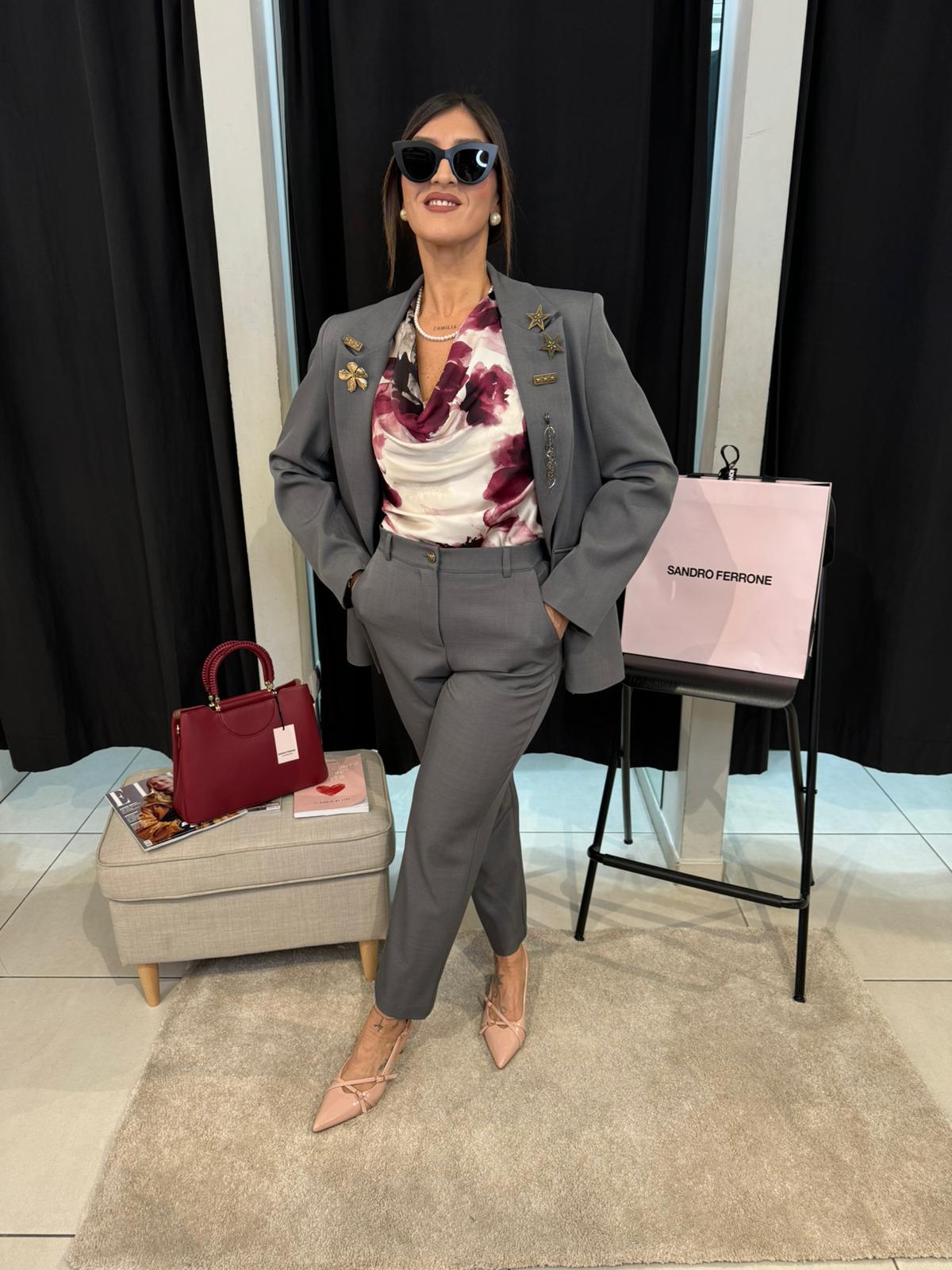 Pantalone sigaretta con tasca uomo SANDRO FERRONE JULIA
