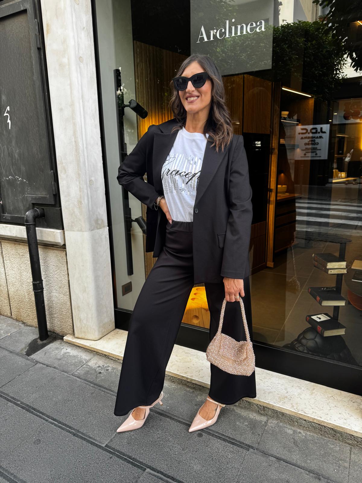 Pantalone palazzo punto milano Lizalù 3175