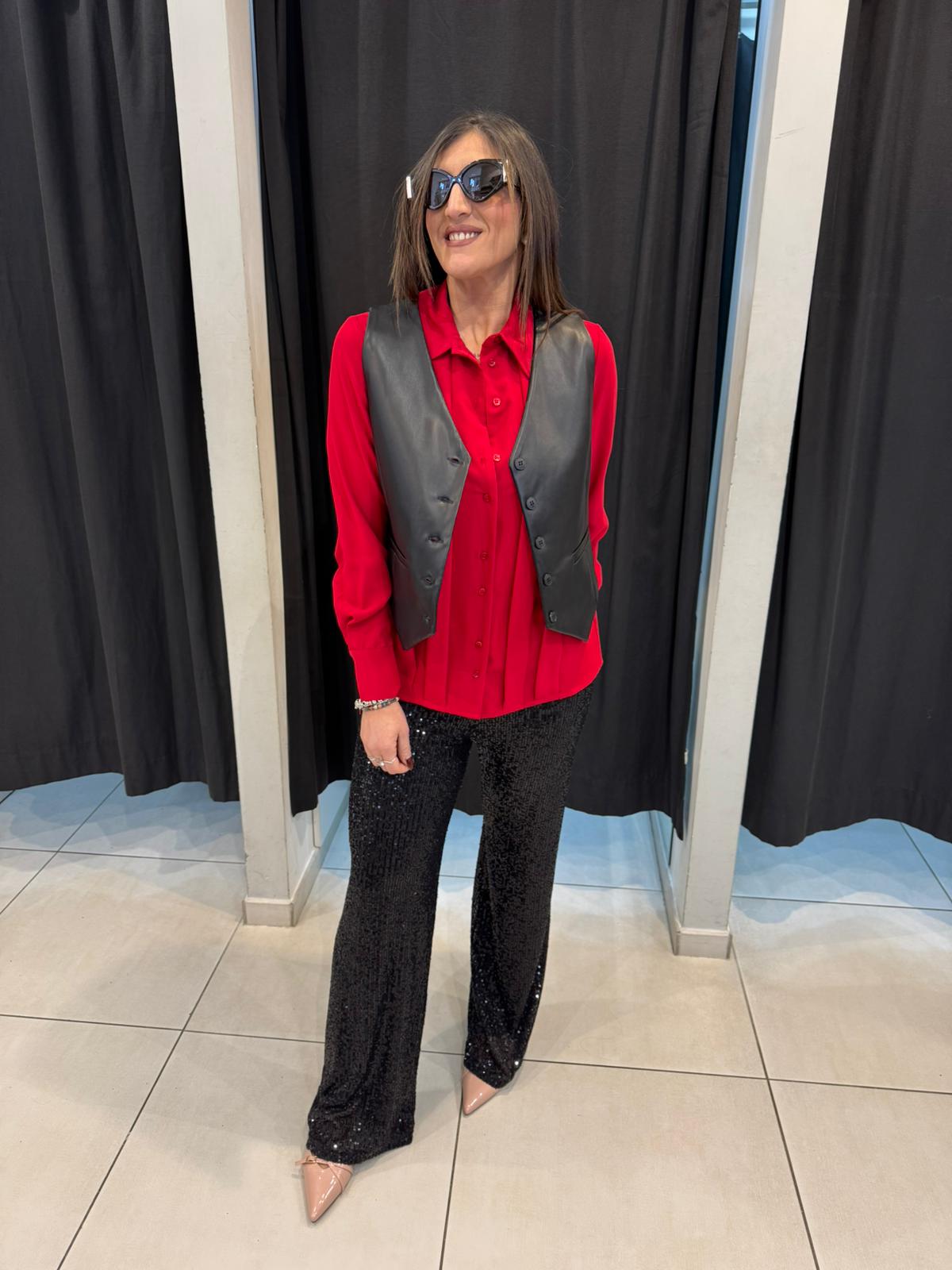 Camicia in chiffon SANDRO FERRONE CRISTINA