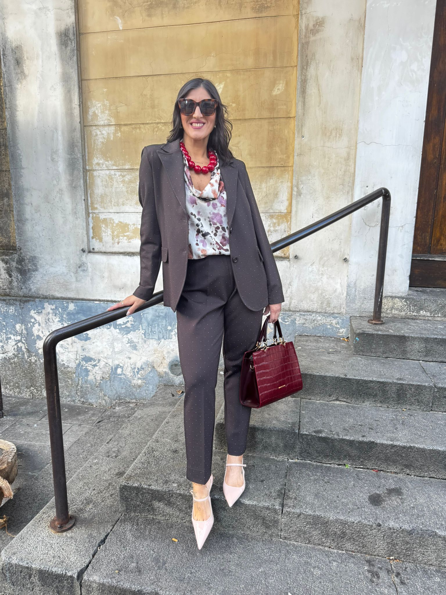 Giacca punto milano con strass Lizalù SIMONA