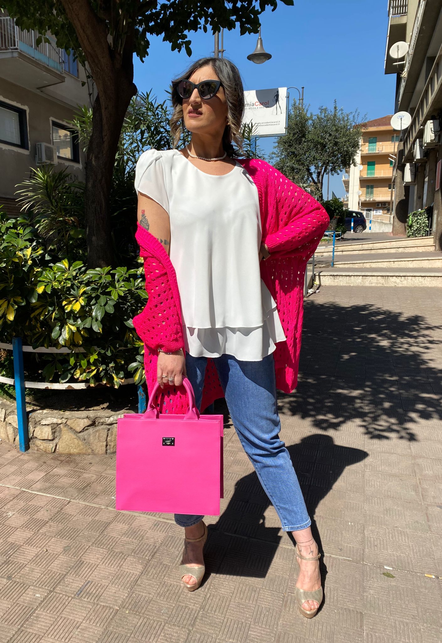 Blusa doppia balza Lizalù CLIDER