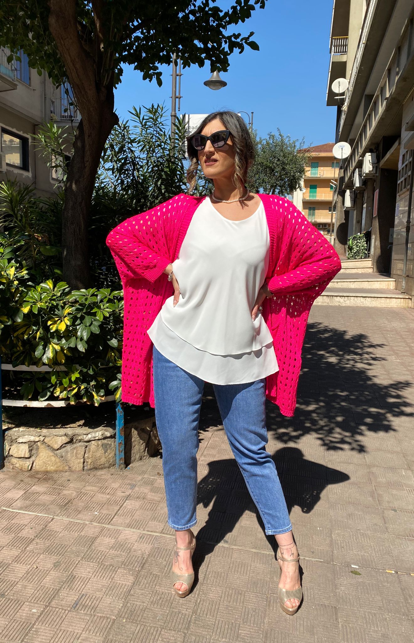 Blusa doppia balza Lizalù CLIDER